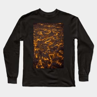 Glow of city Lights Long Sleeve T-Shirt